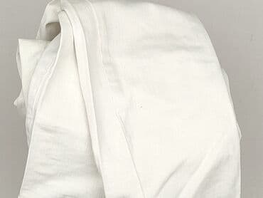 białe jeansy z wysokim stanem: Amisu, Jeansy damskie, rozmiar S — 6