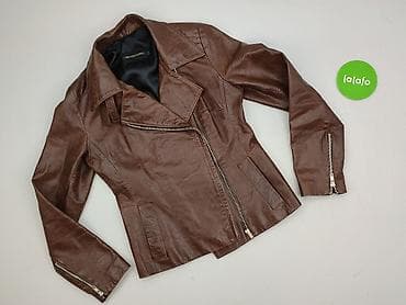 tanie ramoneski: Silver, Kurtka skórzana damska, rozmiar XL — 2