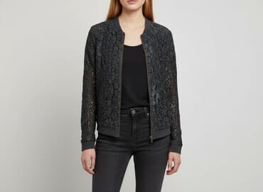 bomberka do sukienki: Kurtka bomberka damska, rozmiar S — 1