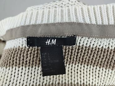sweter hm w paski: H&M, Sweter damski, rozmiar L — 5