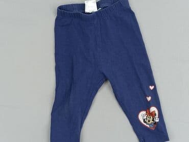 krótkie spodenki niemowlęce 74: Denim pants, Disney, 3-6 months, condition - Perfect — 1