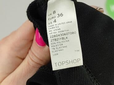 spódnice z prostokąta na gumce: Topshop, Спідниця жіноча, розмір S — 5
