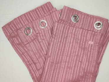 Zasłony na przelotkach PRINCESS - Kolor: jasny róż/antyczny róż