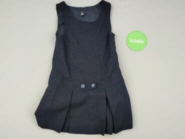 sukienka w geometryczne wzory: Dress, Zara, 8 years, 122-128 cm, condition - Very good — 2