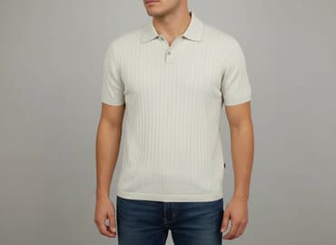 t shirt david bowie h m: H&M, Women`s polo shirt, size M — 1