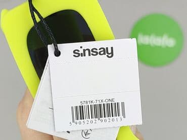 sinsay torba: Okulary, Przeciwsłoneczne, Prostokątne kształt, stan - Idealny — 5