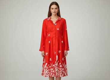 sukienka na wesele maxi długi rękaw: Women`s dress, size S — 1