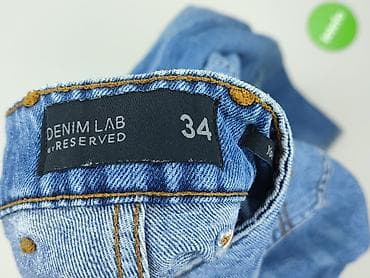 patchworkowe jeansy: Jeansy dla mężczyzn, rozmiar L — 4