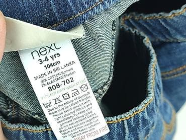 sweter turecki prl: Spodnie jeansowe, Next, 3-4 lat, 104, stan - Bardzo dobry — 4