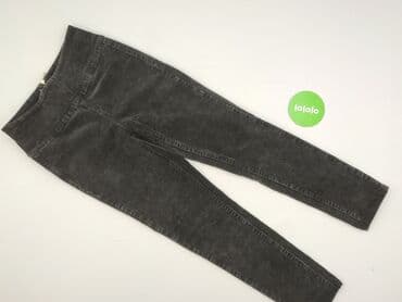 jeansy damskie podarte: Pieces, Material trousers for women, size S (EU 36) — 2