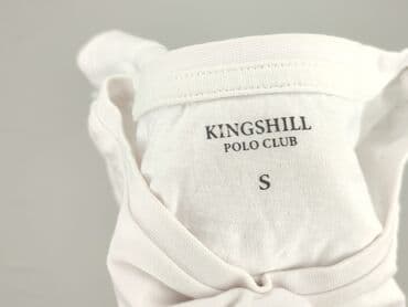 calvin klein t shirty damska: Polo Club, Футболка жіноча, S — 4