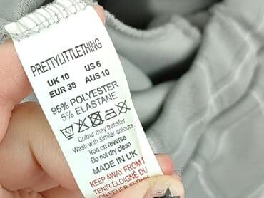 legginsy z futerkiem primark: PrettyLittleThing, Spodnie materiałowe damskie, rozmiar M — 5