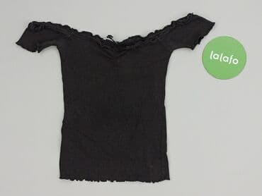 czarne prążkowane bluzki: FBsister, Bluzka damska, rozmiar 2XS — 3