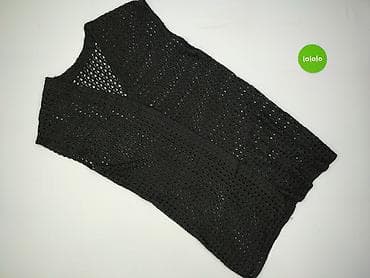 czarny sweter oversize: Kardigan damski, rozmiar 3XL — 2