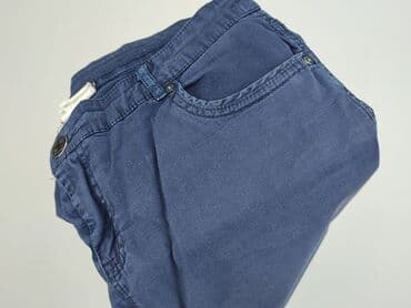 brązowe cargo: Camaïeu, Spodnie 3/4 damskie, rozmiar L — 6