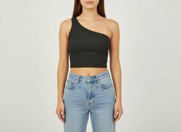 bluzka damska na jedno ramię: Bluzka damska, rozmiar S — 1