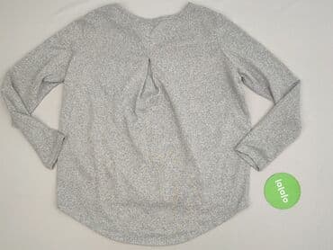 sweter piórkowy na drutach: Bluzka damska, rozmiar L — 3