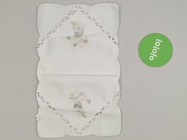 trzymacz koszuli: Obrus 41 x 25, kolor - Biały, stan - Idealny — 3