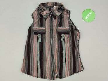 koszulka w paski z serduszkiem: Koszula damska, S — 2