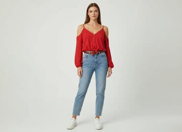 koszulka apator toruń: H&M, T-shirt damski, rozmiar L — 7