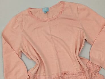 sweter z bufiastymi rękawami: Sweter damski, rozmiar M — 1