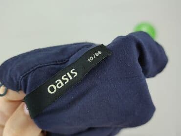 czarne bluzki z dekoltem w łódkę: Oasis, Bluzka damska, rozmiar S — 4