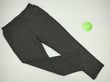 prada obuwie: Damskie spodnie w drobny wzór (ciemny grafit/czarny z mikrokropkami) — 2