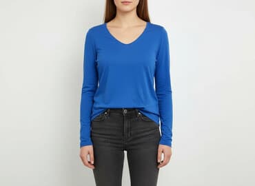 bluzki jeansowe: Bluzka damska, rozmiar M — 6