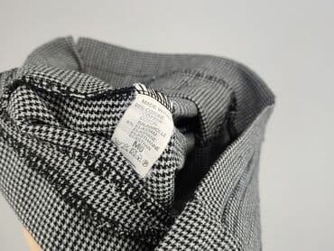 ubrania w pepitkę: Spodnie materiałowe damskie, rozmiar M — 4