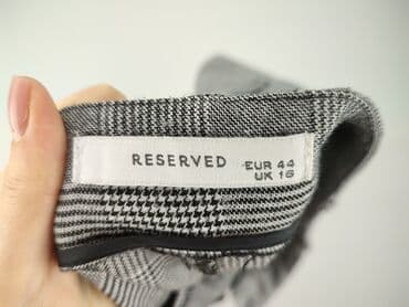 reserved ocieplane spodnie: Spodnie materiałowe damskie, rozmiar 2XL — 6