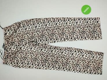 Women: Material trousers for women, size S (EU 36) — 2
