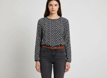 bluzki damskie z długim rękawem duże rozmiary: Women's blouse, size L — 1