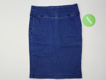 jeans mom pull and bear: Spódnica damska, rozmiar M — 2