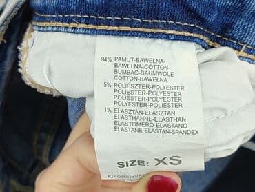 m sara spodnie woskowane: Jeansy damskie, rozmiar XS — 6