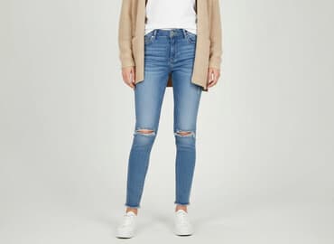 taranko jeansy: SZACHOWNICA, Jeansy damskie, rozmiar M — 6