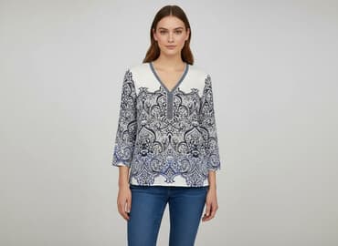 bluzki i tuniki wizytowe: Bluzka damska, rozmiar L — 6