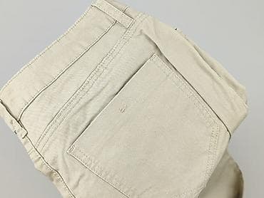 szerokie spodnie pull: Spodnie materiałowe damskie, rozmiar M — 6