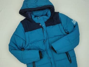 sweter z mikołajem dla dzieci: Kurtka zimowa, 12 lat, 146-152 cm, stan - Bardzo dobry — 1