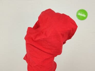 czerwona bluzki z bufkami: MEGI, Bluzka damska, S — 5