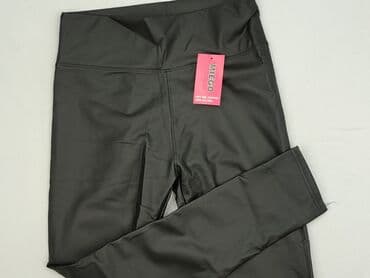 Leggings, Leggings Eco-leather for women, size XL