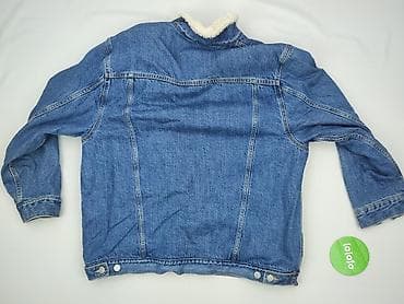 sweter patchwork: Męska kurtka jeansowa, rozmiar M — 4