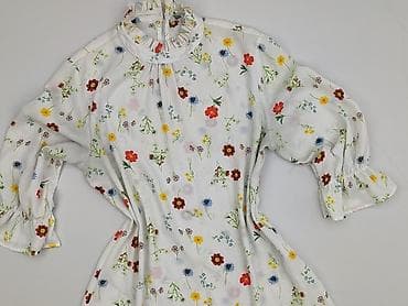 biala bluzka: Peacocks, Bluzka damska, rozmiar S — 1