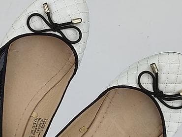 lasocki sandaly biale: Fiore, Balerinki damskie, rozmiar 38 — 5