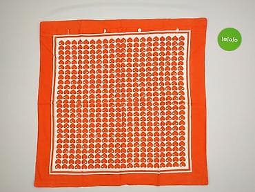 Oświetlenie: Serwetka 68 x 68, kolor - Pomarańczowy, stan - Bardzo dobry — 3