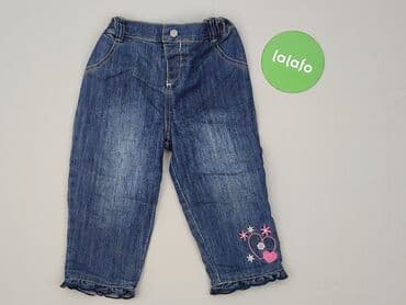 podkoszulki dla niemowląt: Denim pants, 9-12 months, condition - Perfect — 2