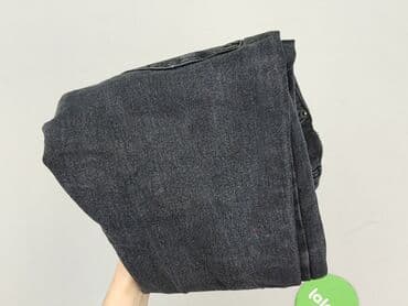 sinsay spodnie czarne z wysokim stanem: Sinsay, Jeans for men, size M — 5