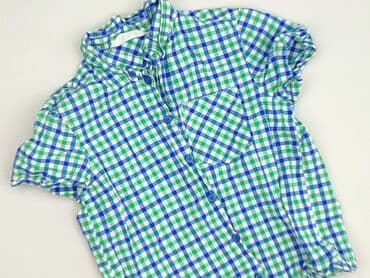 Shirt 9 years, condition - Very good, pattern - Cell, color - Green