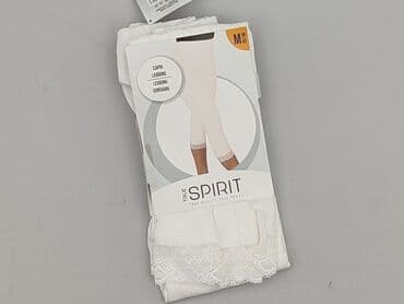 legginsy bawełniane krótkie damskie: True Spirit, Legginsy Krótkie damskie, rozmiar M — 1