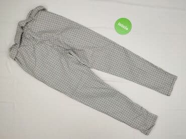 koszula z paskiem w talii: Moda Italia, Spodnie materiałowe damskie, M — 3