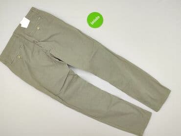 brązowe spodnie woskowane stradivarius: Chino, Chinosy dla mężczyzn — 3